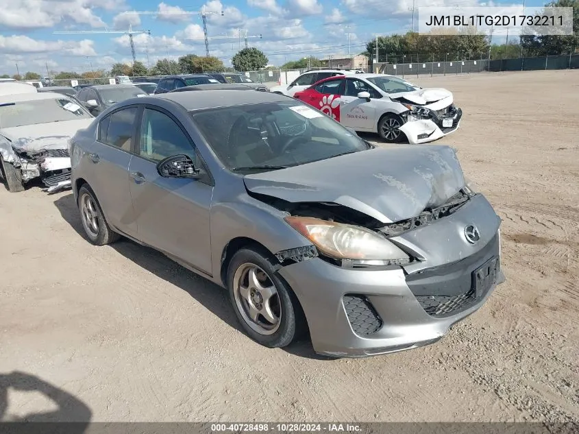 2013 Mazda Mazda3 I Sv VIN: JM1BL1TG2D1732211 Lot: 40728498