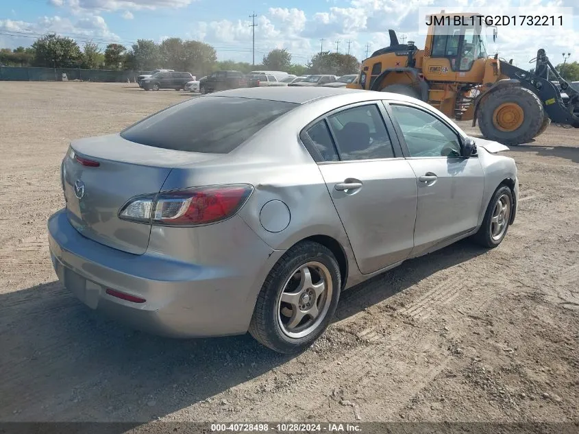 2013 Mazda Mazda3 I Sv VIN: JM1BL1TG2D1732211 Lot: 40728498