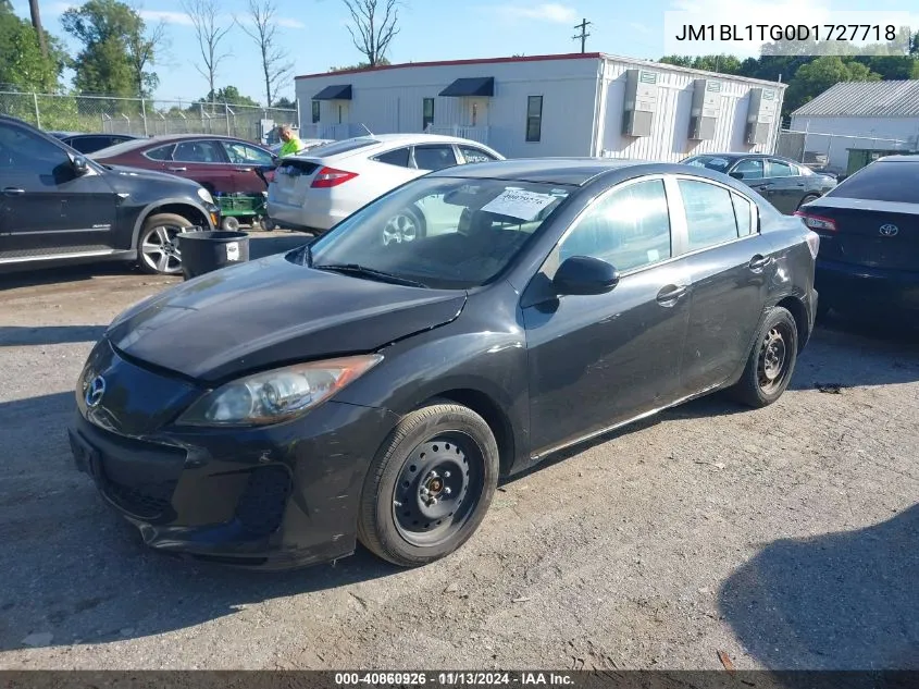 JM1BL1TG0D1727718 2013 Mazda Mazda3 I Sv