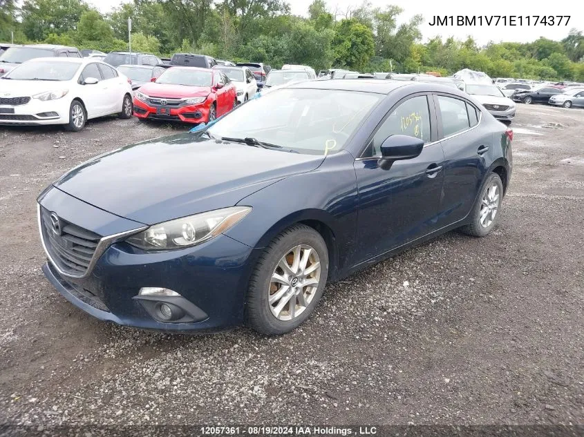 JM1BM1V71E1174377 2014 Mazda Mazda3