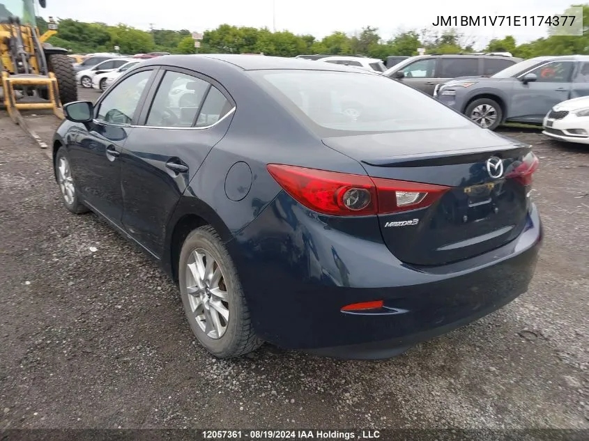 JM1BM1V71E1174377 2014 Mazda Mazda3