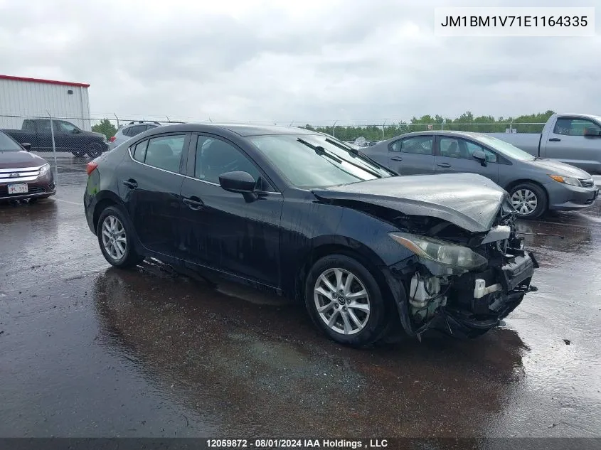 JM1BM1V71E1164335 2014 Mazda 3 Touring