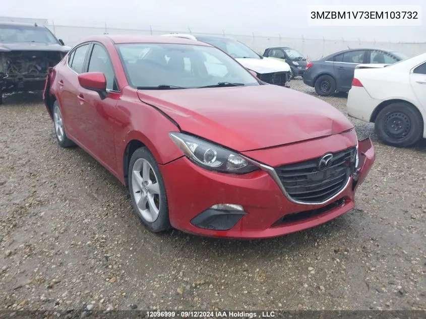 3MZBM1V73EM103732 2014 Mazda Mazda3