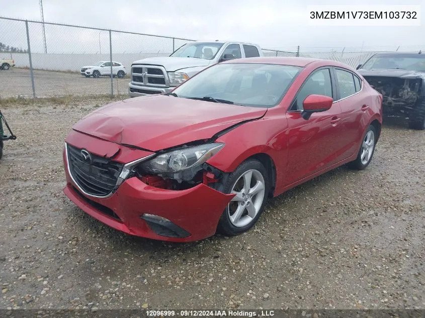 3MZBM1V73EM103732 2014 Mazda Mazda3