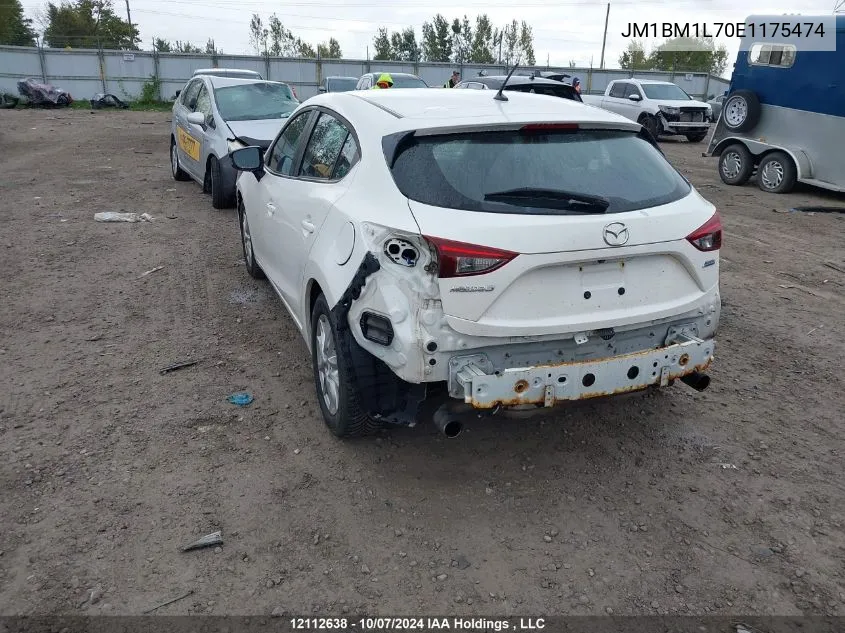 JM1BM1L70E1175474 2014 Mazda 3 Touring