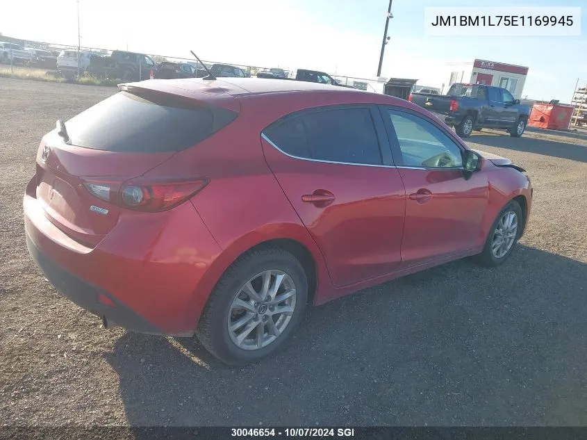 2014 Mazda 3 Touring VIN: JM1BM1L75E1169945 Lot: 30046654