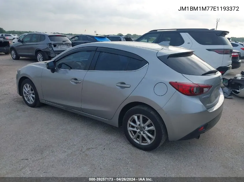 2014 Mazda Mazda3 I Grand Touring VIN: JM1BM1M77E1193372 Lot: 39257173