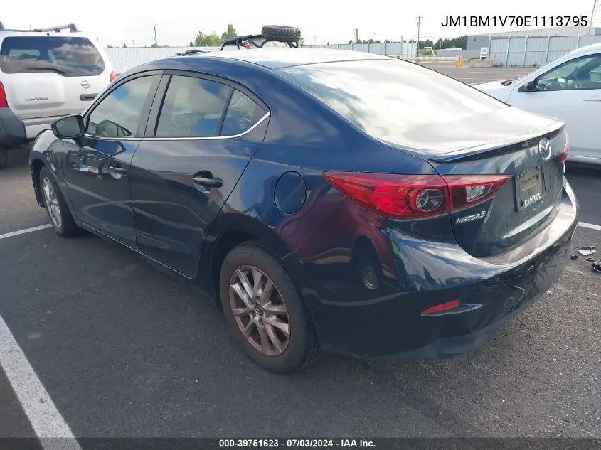 JM1BM1V70E1113795 2014 Mazda Mazda3 I Touring