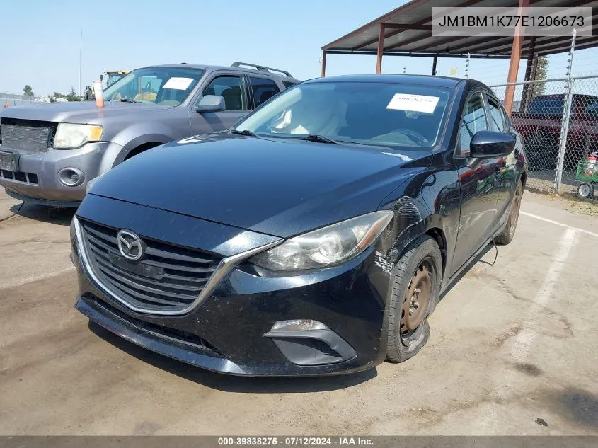 2014 Mazda 3 Sport VIN: JM1BM1K77E1206673 Lot: 39838275