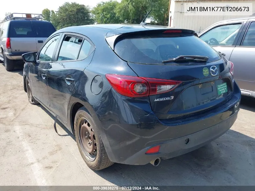 2014 Mazda 3 Sport VIN: JM1BM1K77E1206673 Lot: 39838275