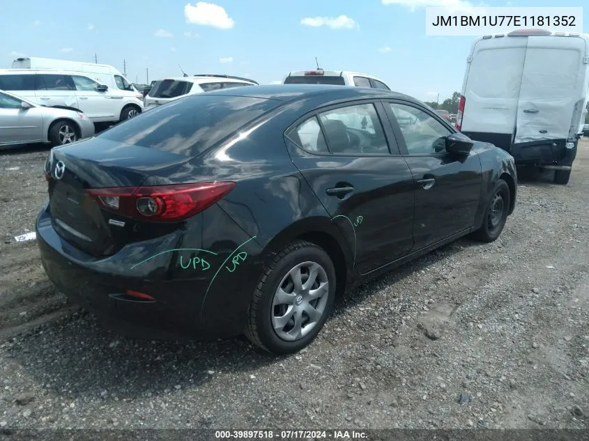 2014 Mazda Mazda3 I Sport VIN: JM1BM1U77E1181352 Lot: 39897518