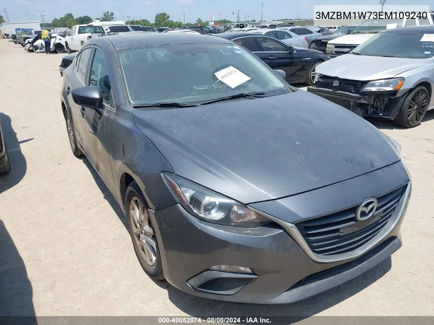 2014 Mazda Mazda3 I Grand Touring VIN: 3MZBM1W73EM109240 Lot: 40052074