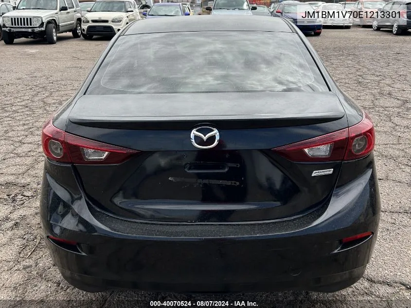 2014 Mazda Mazda3 I Touring VIN: JM1BM1V70E1213301 Lot: 40070524