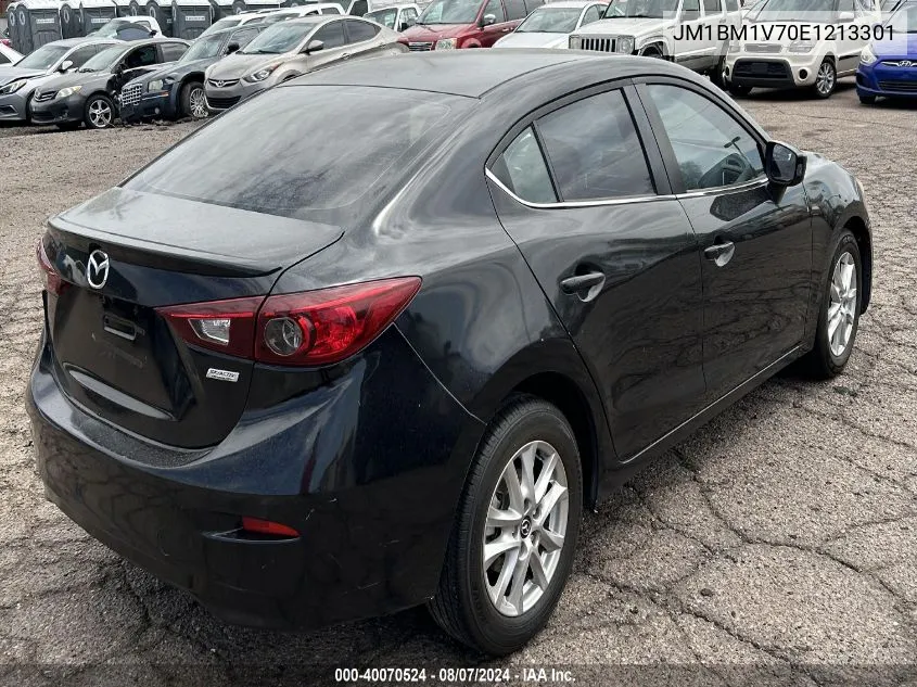 2014 Mazda Mazda3 I Touring VIN: JM1BM1V70E1213301 Lot: 40070524