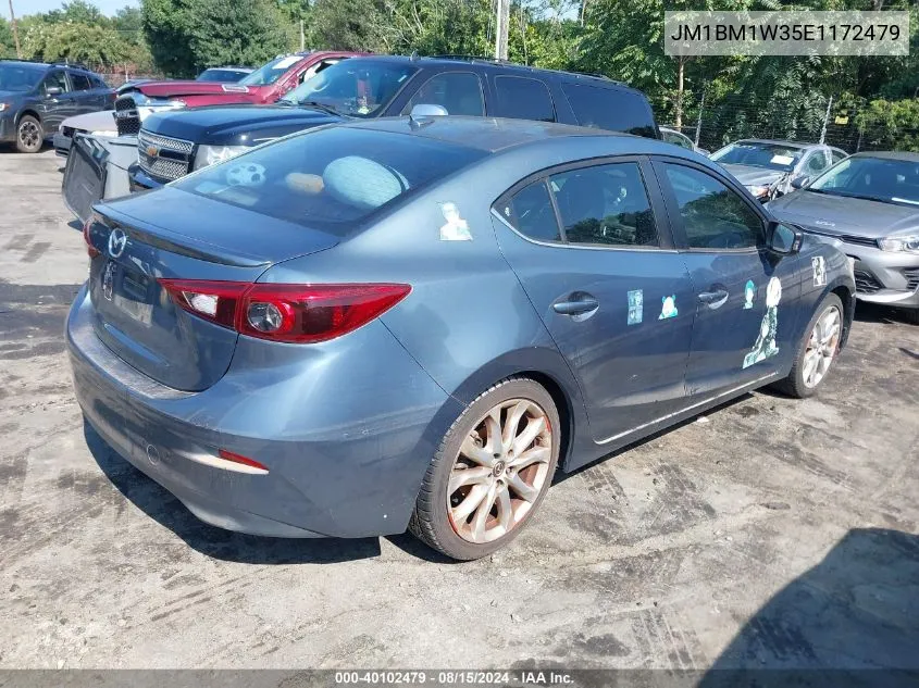 2014 Mazda Mazda3 S Grand Touring VIN: JM1BM1W35E1172479 Lot: 40102479