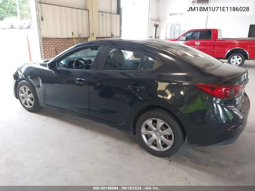 JM1BM1U71E1186028 2014 Mazda Mazda3 I Sport