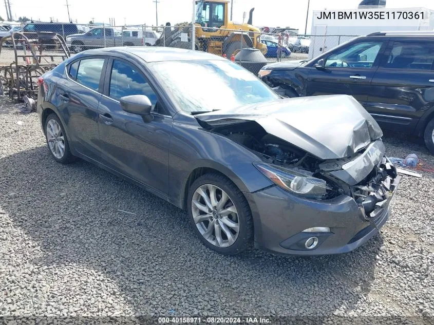 JM1BM1W35E1170361 2014 Mazda Mazda3 S Grand Touring