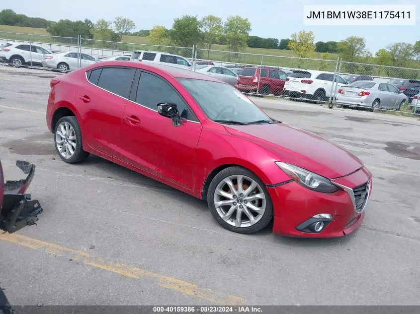 2014 Mazda Mazda3 S Grand Touring VIN: JM1BM1W38E1175411 Lot: 40159386