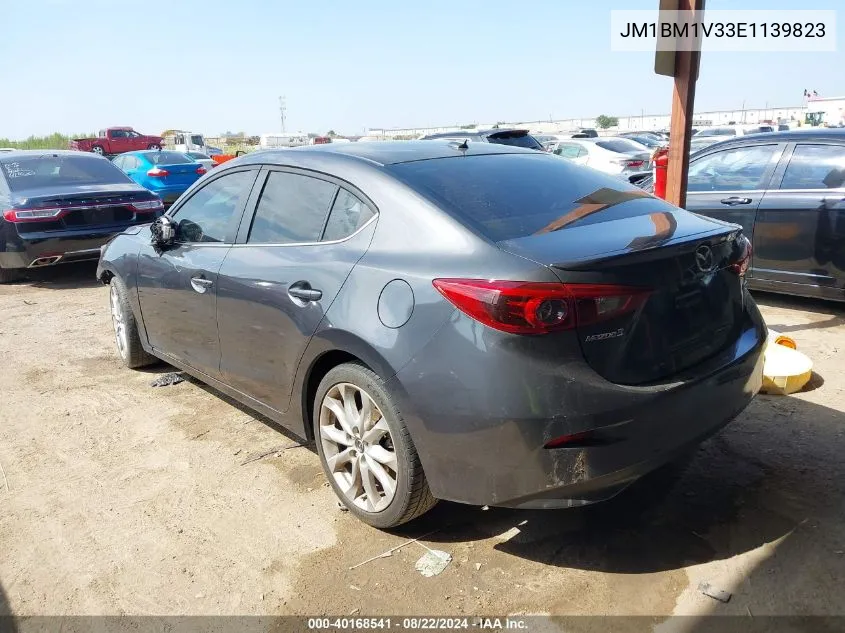 2014 Mazda Mazda3 S Touring VIN: JM1BM1V33E1139823 Lot: 40168541