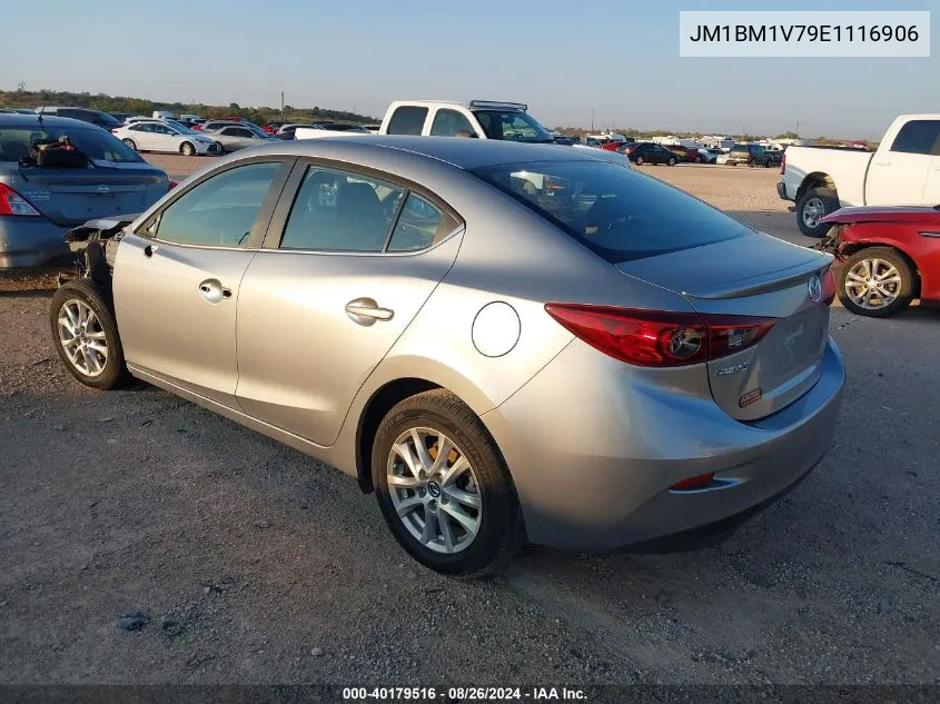 2014 Mazda Mazda3 I Touring VIN: JM1BM1V79E1116906 Lot: 40179516