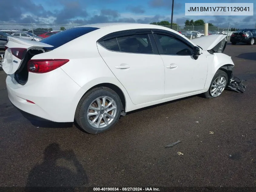 2014 Mazda Mazda3 I Touring VIN: JM1BM1V77E1129041 Lot: 40190034