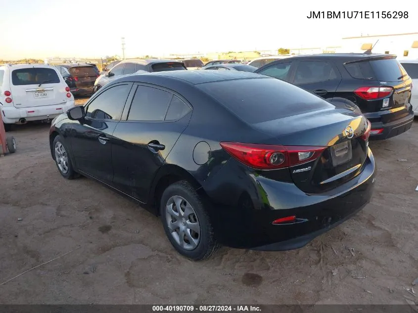 JM1BM1U71E1156298 2014 Mazda Mazda3 I Sport