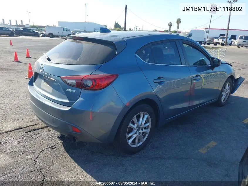 2014 Mazda Mazda3 I Touring VIN: JM1BM1L73E1118802 Lot: 40260597