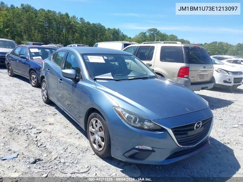 2014 Mazda Mazda3 I Sport VIN: JM1BM1U73E1213097 Lot: 40273226