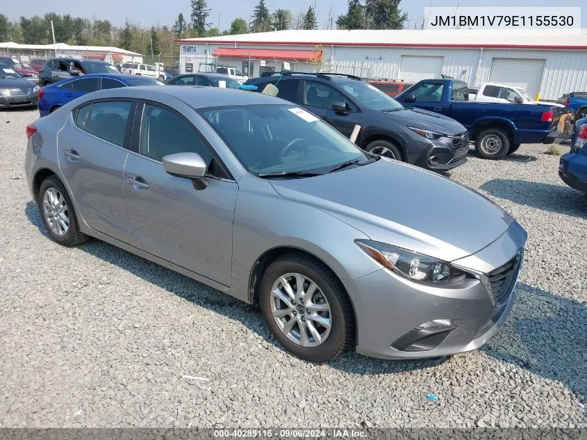 2014 Mazda Mazda3 VIN: JM1BM1V79E1155530 Lot: 40289115