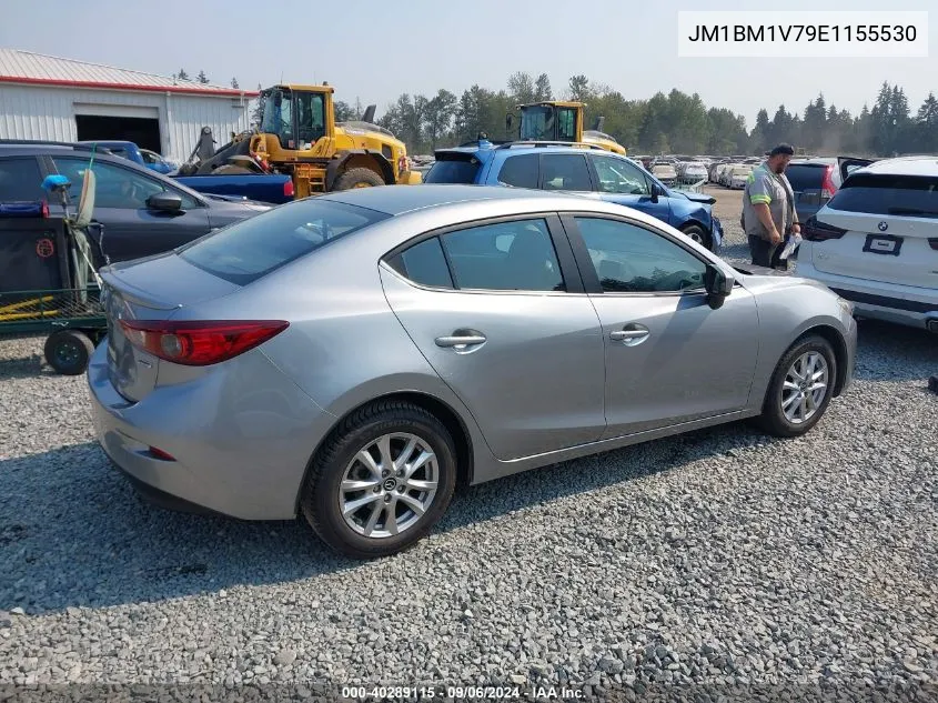 2014 Mazda Mazda3 VIN: JM1BM1V79E1155530 Lot: 40289115