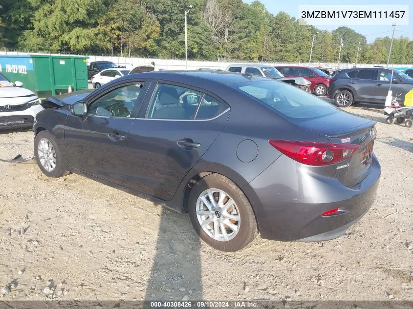 3MZBM1V73EM111457 2014 Mazda Mazda3 I Touring