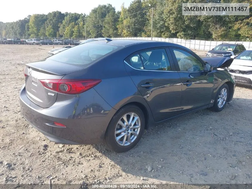 2014 Mazda Mazda3 I Touring VIN: 3MZBM1V73EM111457 Lot: 40308426