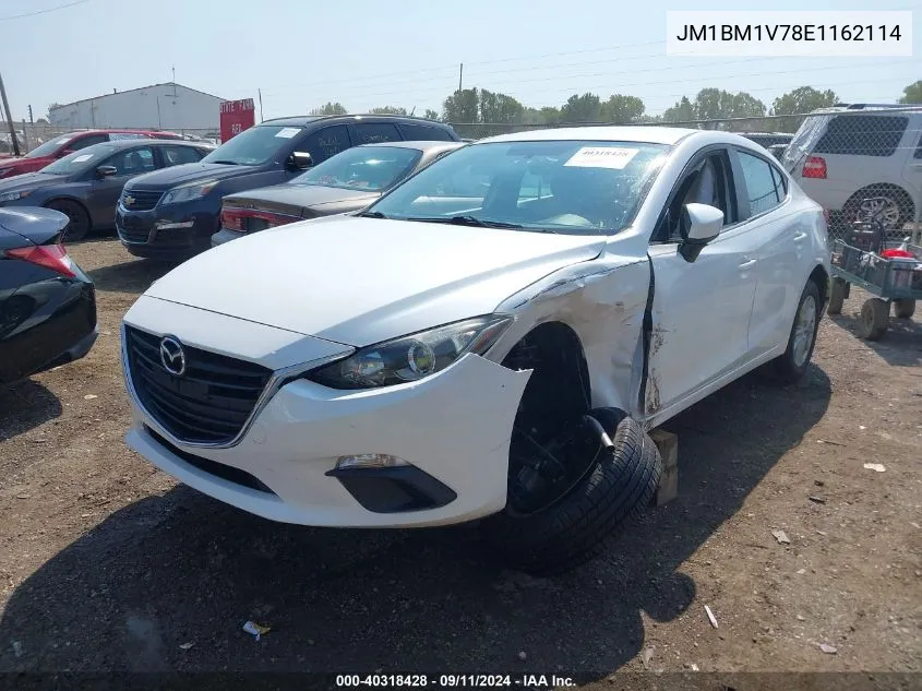 2014 Mazda Mazda3 I Touring VIN: JM1BM1V78E1162114 Lot: 40318428