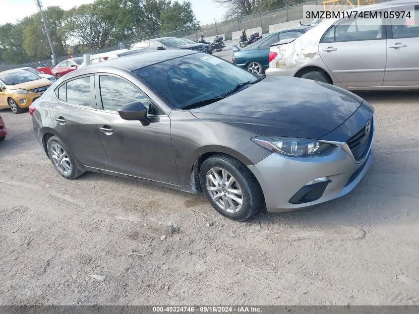 3MZBM1V74EM105974 2014 Mazda Mazda3 I Touring