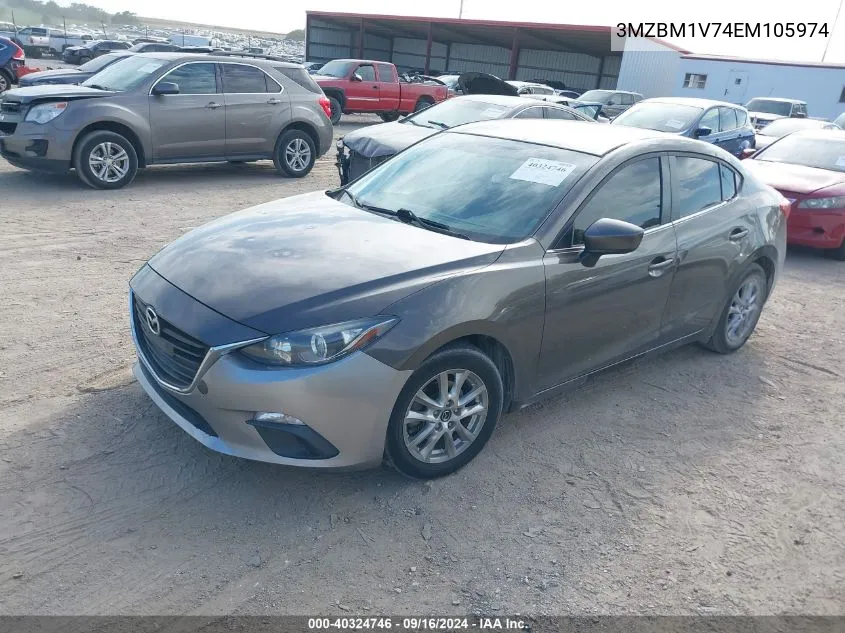 3MZBM1V74EM105974 2014 Mazda Mazda3 I Touring