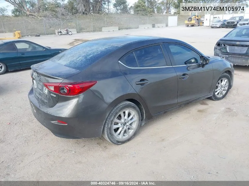 3MZBM1V74EM105974 2014 Mazda Mazda3 I Touring