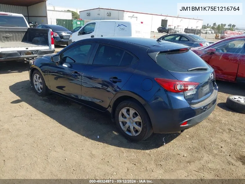 2014 Mazda Mazda3 I Sport VIN: JM1BM1K75E1216764 Lot: 40324973