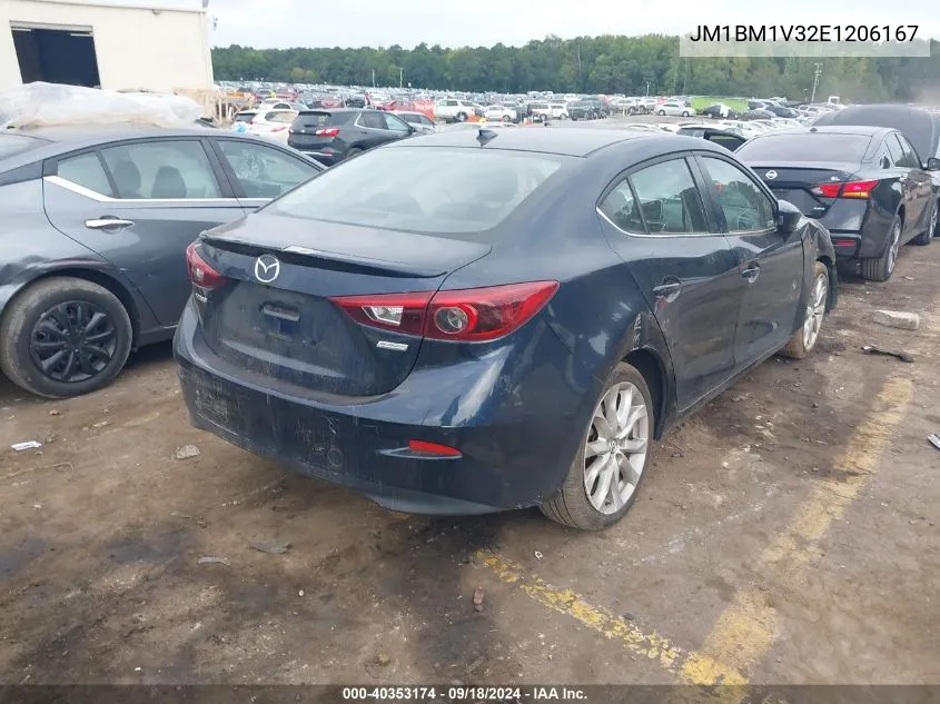 2014 Mazda 3 Touring VIN: JM1BM1V32E1206167 Lot: 40353174