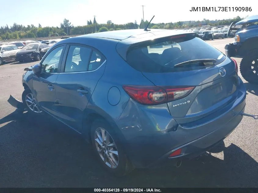 JM1BM1L73E1190986 2014 Mazda Mazda3 I Touring