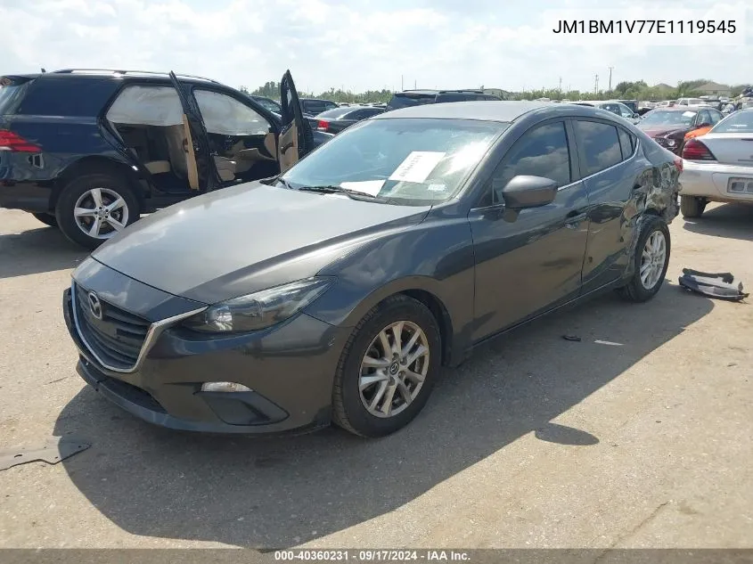 2014 Mazda Mazda3 I Touring VIN: JM1BM1V77E1119545 Lot: 40360231