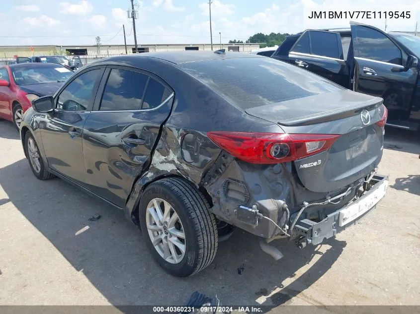 2014 Mazda Mazda3 I Touring VIN: JM1BM1V77E1119545 Lot: 40360231