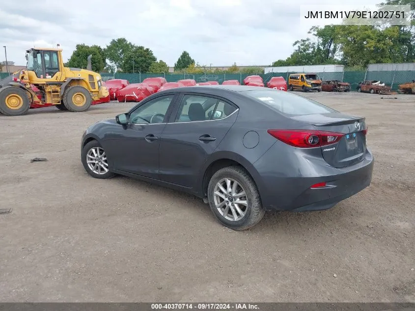 JM1BM1V79E1202751 2014 Mazda Mazda3 I Touring