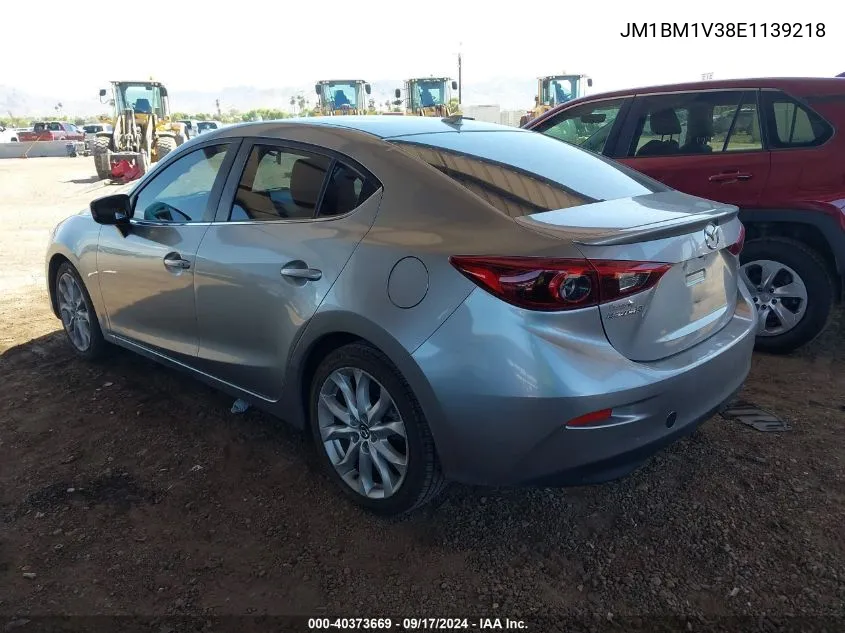 2014 Mazda Mazda3 S Touring VIN: JM1BM1V38E1139218 Lot: 40373669