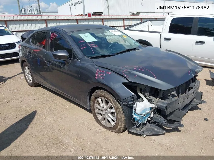 JM1BM1V75E1178982 2014 Mazda Mazda3 I Touring