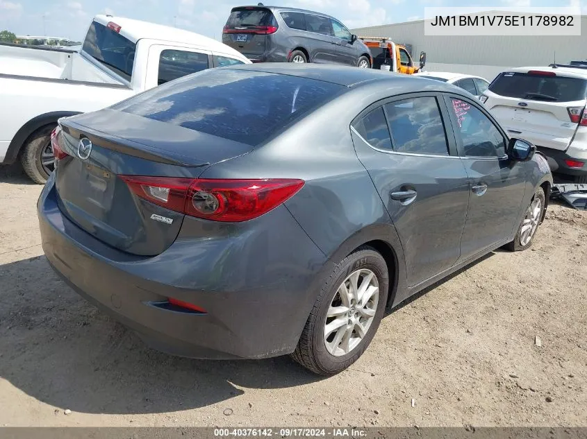 JM1BM1V75E1178982 2014 Mazda Mazda3 I Touring