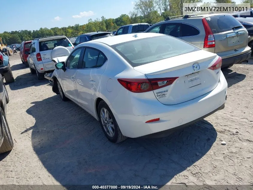 2014 Mazda Mazda3 I Touring VIN: 3MZBM1V72EM110011 Lot: 40377000