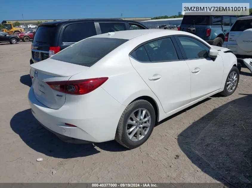 3MZBM1V72EM110011 2014 Mazda Mazda3 I Touring