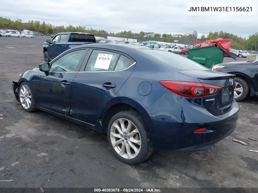 2014 Mazda Mazda3 S Grand Touring VIN: JM1BM1W31E1156621 Lot: 40383678