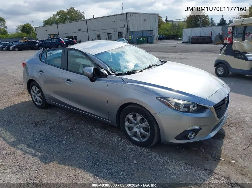 JM1BM1U70E1177160 2014 Mazda Mazda3 I Sport