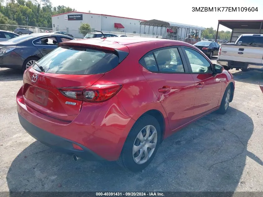 2014 Mazda Mazda3 I Sport VIN: 3MZBM1K77EM109604 Lot: 40391431